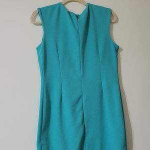 Vestido usado color Verde claro